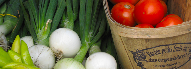 Vegetables at Urban Village Farmers Market